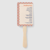 ミッドセンチュリーレトロ結婚ズ ハンドファン (裏面)