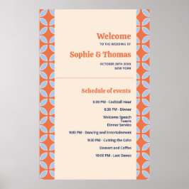 ミッドセンチュリーレトロ結婚ズ ポスター