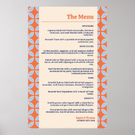 ミッドセンチュリーレトロ結婚ズ ポスター