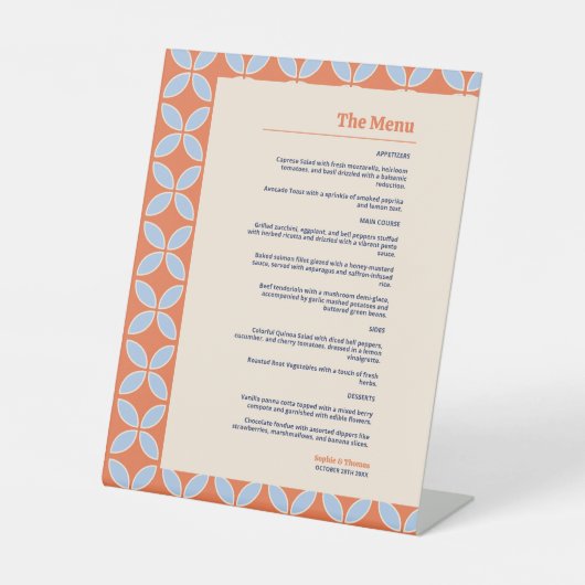 ミッドセンチュリーレトロ結婚ズ 台座サイン (正面)