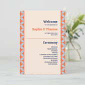 ミッドセンチュリーレトロ結婚ズ 招待状 (スタンド正面)