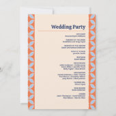 ミッドセンチュリーレトロ結婚ズ 招待状 (裏面)