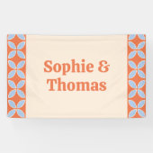 ミッドセンチュリーレトロ結婚ズ 横断幕 (横)