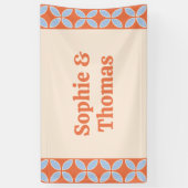 ミッドセンチュリーレトロ結婚ズ 横断幕 (縦)