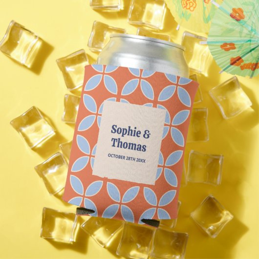 ミッドセンチュリーレトロ結婚ズ 缶クーラー (インサイチュ 夏)