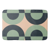 ミッドセンチュリーレモモダンングラス石板 バスマット (正面)