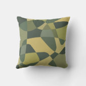 ミッドセンチュリーロックレイヤーグリーン クッション (裏面)