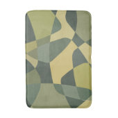 ミッドセンチュリーロックレイヤーグリーン バスマット (正面縦)