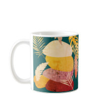 ミッドセンチュリーヴィンテージ紅葉モダン抽象芸術