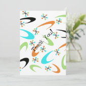 ミッドセンチュリー原子サンキューカード サンキューカード (スタンド正面)