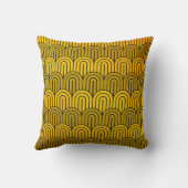 ミッドセンチュリー原子モダンレトロヴィンテージパターン クッション (裏面)