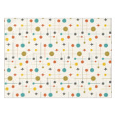 ミッドセンチュリー原子モダン抽象芸術パターン テーブルクロス (正面(横))