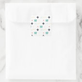 ミッドセンチュリー原子モダン星 スクエアシール (バッグ)