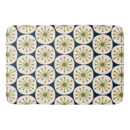 ミッドセンチュリー原子モダン点レトロパターン バスマット