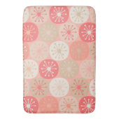 ミッドセンチュリー原子モダン点レトロパターン バスマット (正面縦)