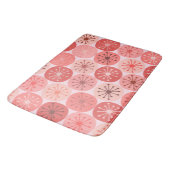 ミッドセンチュリー原子モダン点レトロパターン バスマット (アングル)