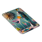 ミッドセンチュリー原子未来的カクテルタイム マグネット (右側)