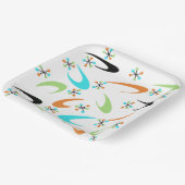 ミッドセンチュリー原子紙プレート ペーパープレート (傾斜あり)