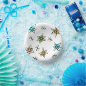 ミッドセンチュリー原子紙ボウル ペーパーボウル (パーティー)