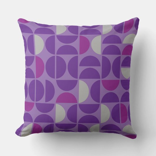 ミッドセンチュリー地方タイル クッション (正面)