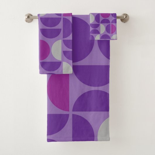 ミッドセンチュリー地方タイル バスタオルセット (インサイチュ)