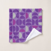 ミッドセンチュリー地方タイル バスタオルセット (ウォッシュタオル)