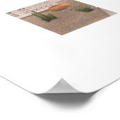 ミッドセンチュリー大モダンプリント ポスター (角)