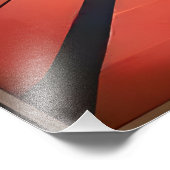 ミッドセンチュリー宇宙エイジアートワームホールポート フォトプリント (角)