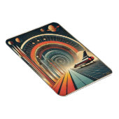 ミッドセンチュリー宇宙エイジアートワームホールポート マグネット (右側)