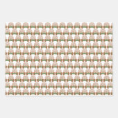 ミッドセンチュリー家具イングリーンラッピング紙 ラッピングペーパーシート (正面2)