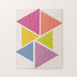 ミッドセンチュリー幾何パズル ジグソーパズル