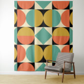 ミッドセンチュリー幾何モダンデザイン タペストリー (インサイチュ)
