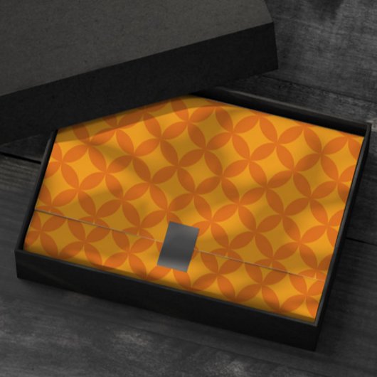 ミッドセンチュリー幾何モダンレトロオモダンレンジサン 薄葉紙