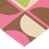 ミッドセンチュリー幾何モダン抽象芸術パターン テーブルクロス (アングル)