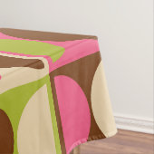 ミッドセンチュリー幾何モダン抽象芸術パターン テーブルクロス (インサイチュ)