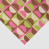 ミッドセンチュリー幾何モダン抽象芸術パターン 薄葉紙 (詳細)