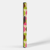 ミッドセンチュリー幾何モダン抽象芸術パターン Case-Mate iPhoneケース (裏面 / 右)