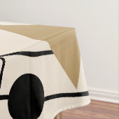 ミッドセンチュリー幾何モダン抽象芸術 テーブルクロス (インサイチュ)