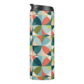 ミッドセンチュリー幾何学的、抽象芸術シームレスデザイン。 タンブラー (回転右)