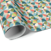 ミッドセンチュリー幾何学的、抽象芸術シームレスデザイン。 ラッピングペーパー (ロールコーナー)