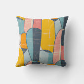 ミッドセンチュリー抽象芸術アモダンート クッション (裏面)