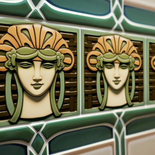 ミッドセンチュリー抽象芸術シンメトリアーツ工芸品運動 タイル