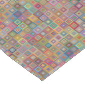 ミッドセンチュリー抽象芸術パターン（の模様が）あるテーブルクロス テーブルクロス (アングル)