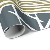 ミッドセンチュリー抽象芸術モダンイラストレーション – ボーティフ ラッピングペーパー (ロールコーナー)