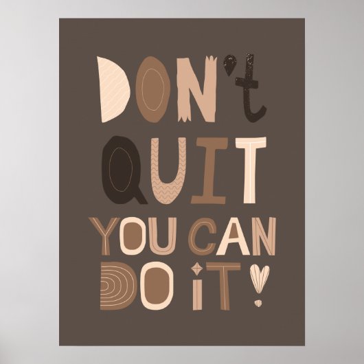 ミッドセンチュリー抽象芸術幾何学ポやる気を起こさせるスター ポスター (正面)