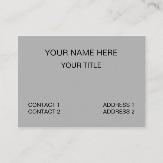 ミッドセンチュリー抽象芸術幾何学模様 名刺 (裏面)