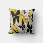 ミッドセンチュリー抽象芸術蝶の装飾の枕 クッション (正面)