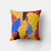 ミッドセンチュリー抽象芸術 クッション (裏面)