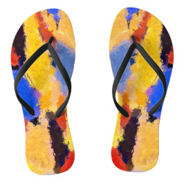 ミッドセンチュリー抽象芸術 ビーチサンダル