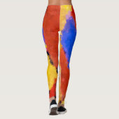 ミッドセンチュリー抽象芸術 レギンス (裏面)